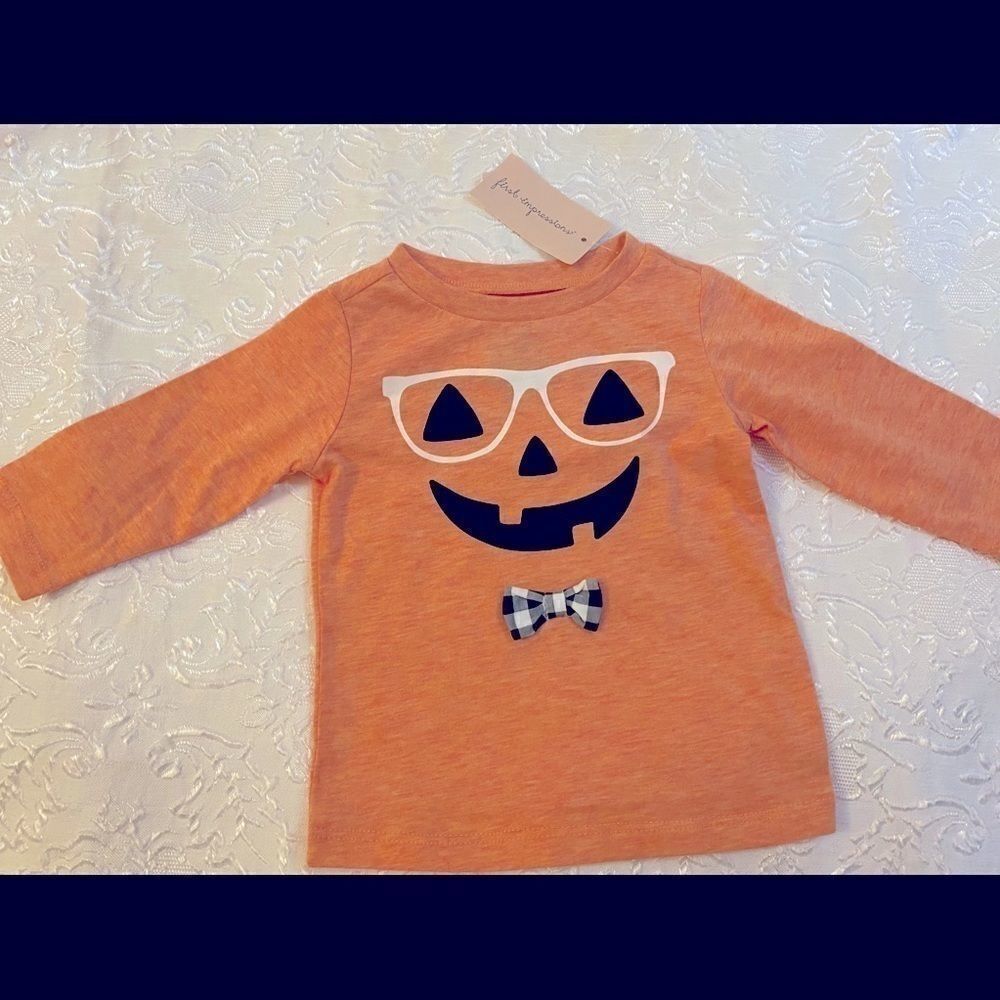 First impressions boys shirt  Long sleeve 0-3 M